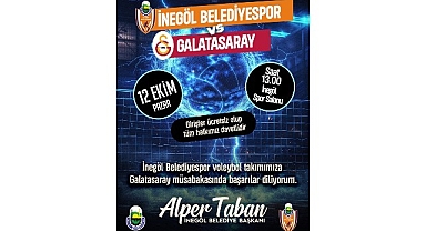 İnegöl Belediyespor Galatasaray’ı Konuk Ediyor