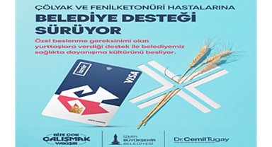 Büyükşehir’den çölyak ve fenilketonüri hastalarına büyük destek