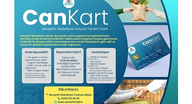 Nevşehir Belediyesi Sosyal Yardım Kartı “CANKART” Hayata Geçiyor