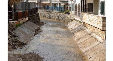 Yeni Foça’da taşkın kabusu bitti